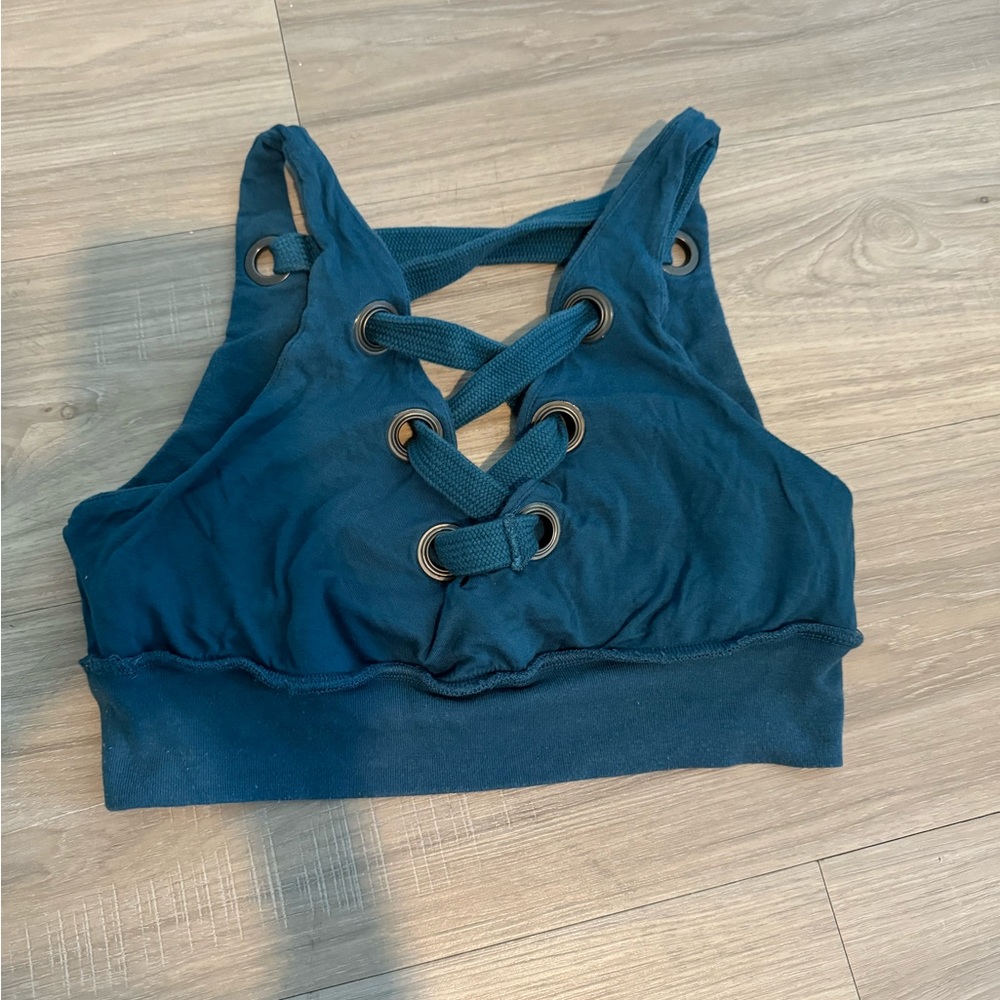 Alo Yoga, Quest Tank, Legion Blue, XS